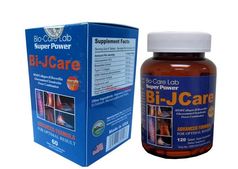 Thuốc bổ xương khớp của Mỹ Bi-Jcare chất lượng, được nhiều người tin dùng