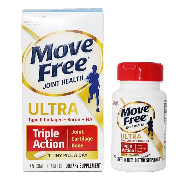 Thuốc Move Free Ultra chứa các thành phần tự nhiên, chất lượng và lành tính