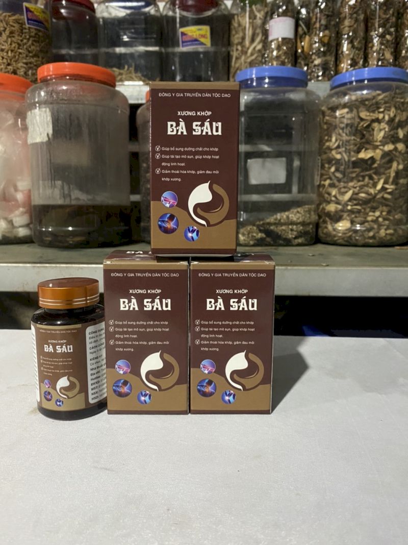 Cách dùng và liều dùng viên xương khớp bà sáu