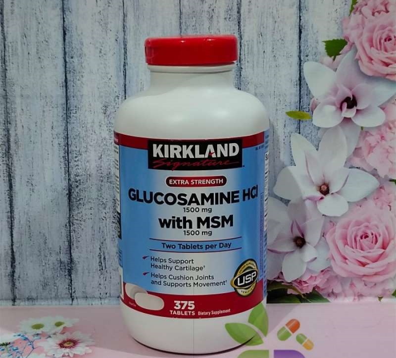 Viên uống bổ xương khớp Glucosamine Kirkland an toàn cho sức khỏe