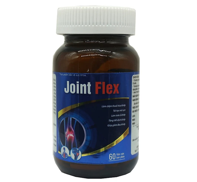 Viên uống Flex hỗ trợ xương khớp chứa các thành phần tự nhiên, thân thiện với cơ thể