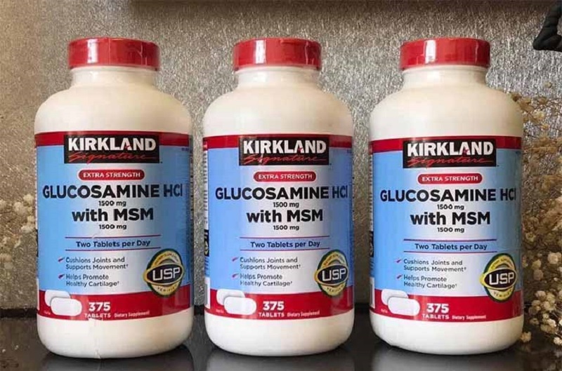 Viên uống Glucosamine HCL chứa thành phần tự nhiên, thân thiện với cơ thể