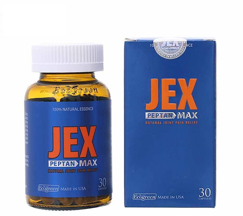 Viên uống Jex chứa các thành phần tự nhiên cao cấp hỗ trợ sức khỏe xương khớp