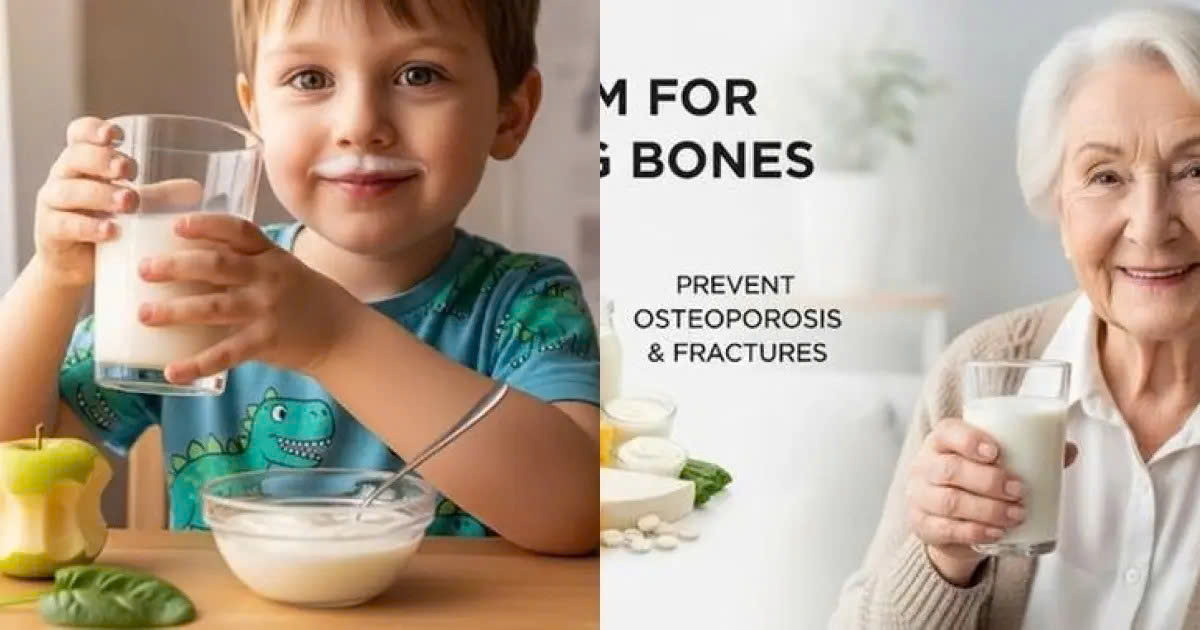 Trẻ em, người già ai cần canxi nhiều hơn?