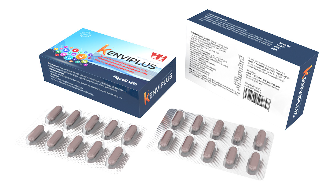 Kenviplus - Giúp ăn ngon miệng bổ sung khoáng chất cho cơ thể