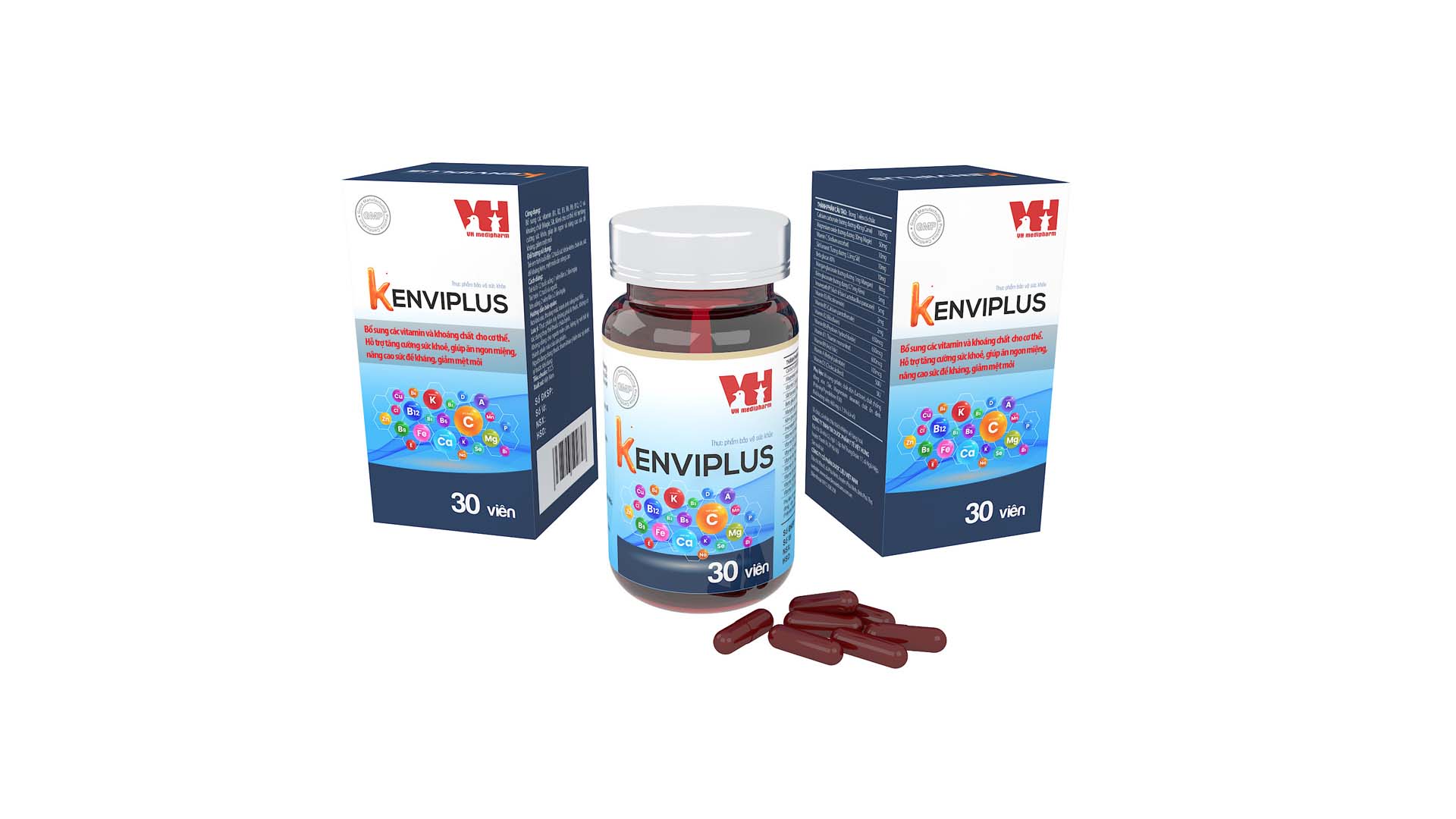 Kenviplus - Giúp ăn ngon miệng bổ sung khoáng chất cho cơ thể