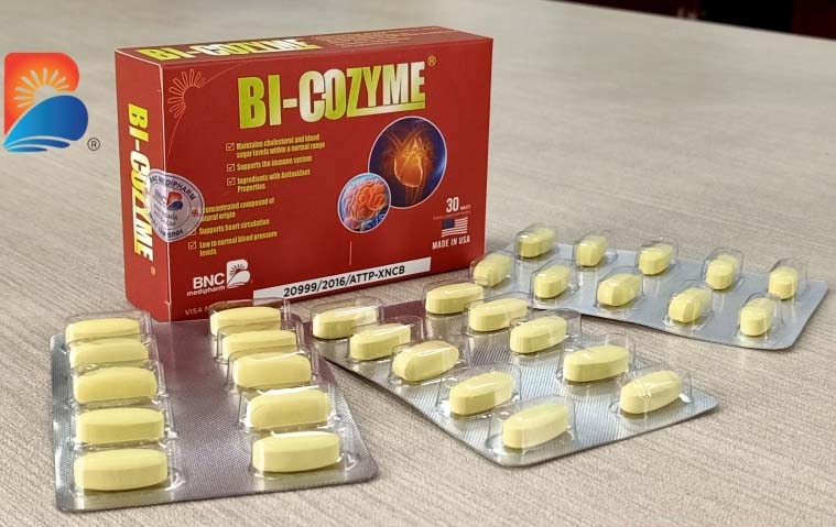 Bi Cozyme tăng cường sức khỏe tim mạch tuần hoàn não