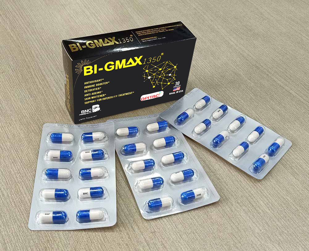 Bi gmax 1350 bảo vệ tăng cường chức năng gan hiệu quả
