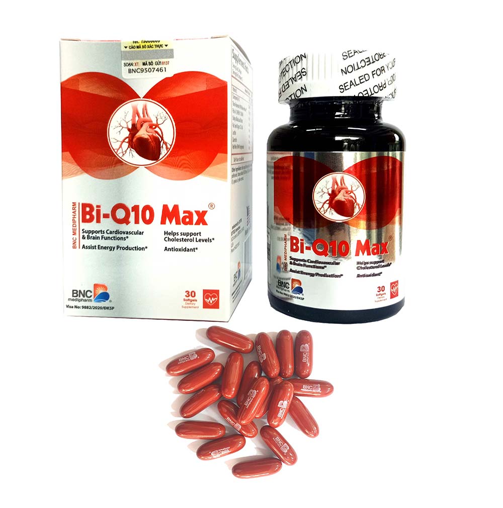 Bi q10 max rất tốt cho tim mạch phòng chống đột quỵ