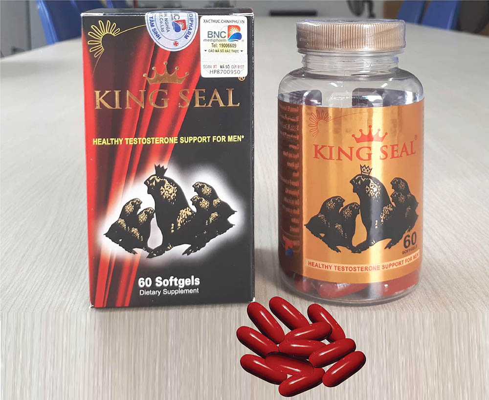 KING SEAL - VUA HẢI CẨU - BỔ THẬN TRÁNG DƯƠNG TĂNG CƯỜNG SINH LÝ