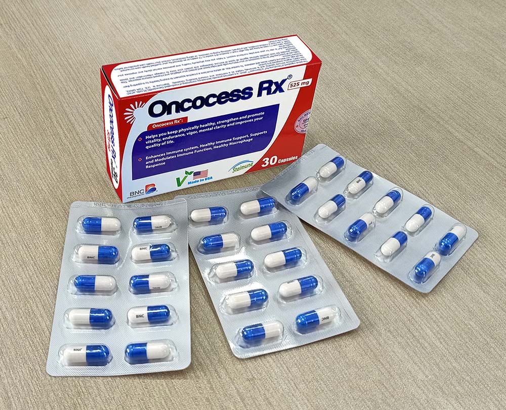 Oncocess Rx - Tăng cường sức khỏe, nâng cao sức đề kháng
