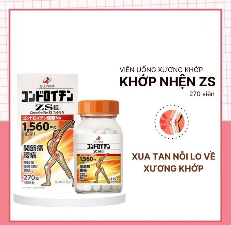 Thuốc xương khớp nhật bản con nhện 270 viên