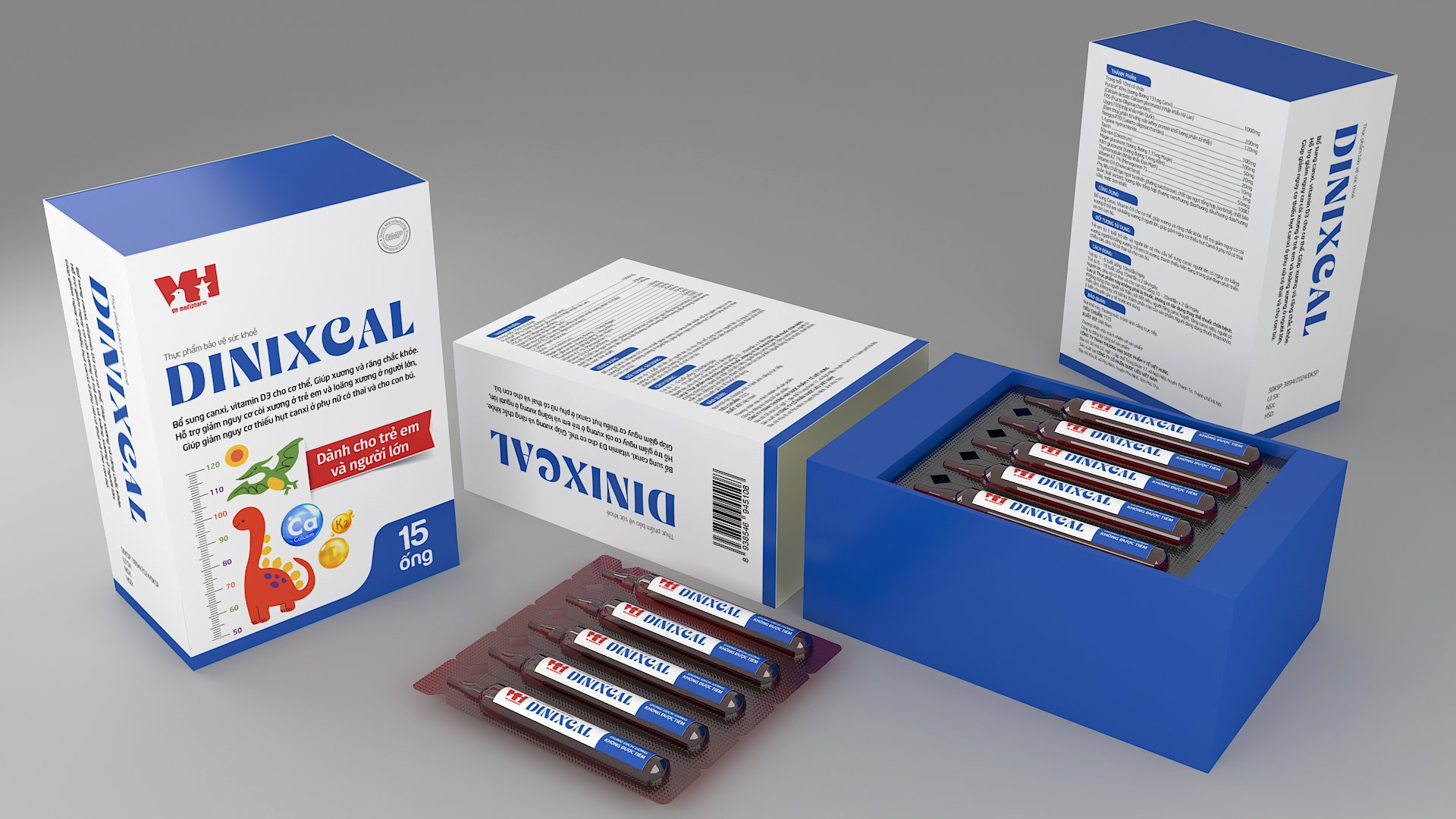 DINIXCAL tăng chiều cao cho trẻ