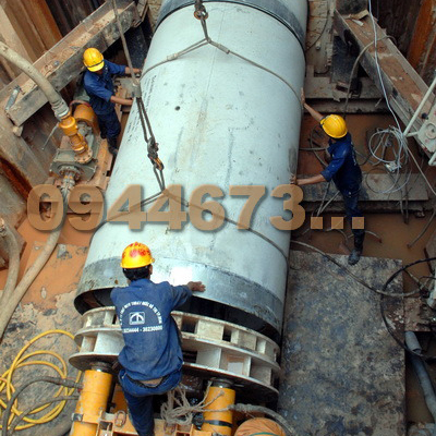 Khoan kích ống ngầm nước thải