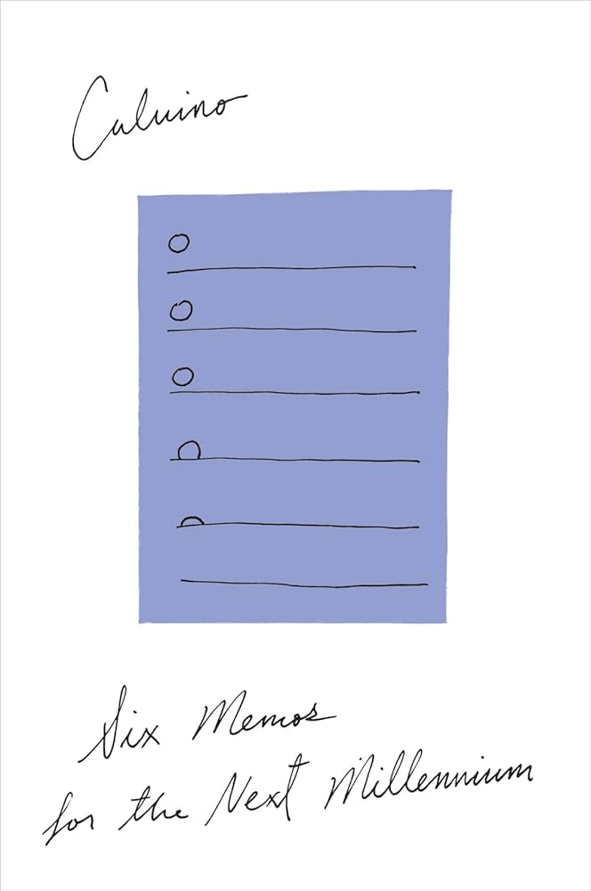 Six Memos for the Next Millennium