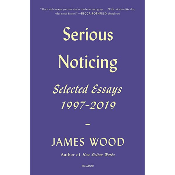 Serious Noticing: Selected Essays, 1997-2019
