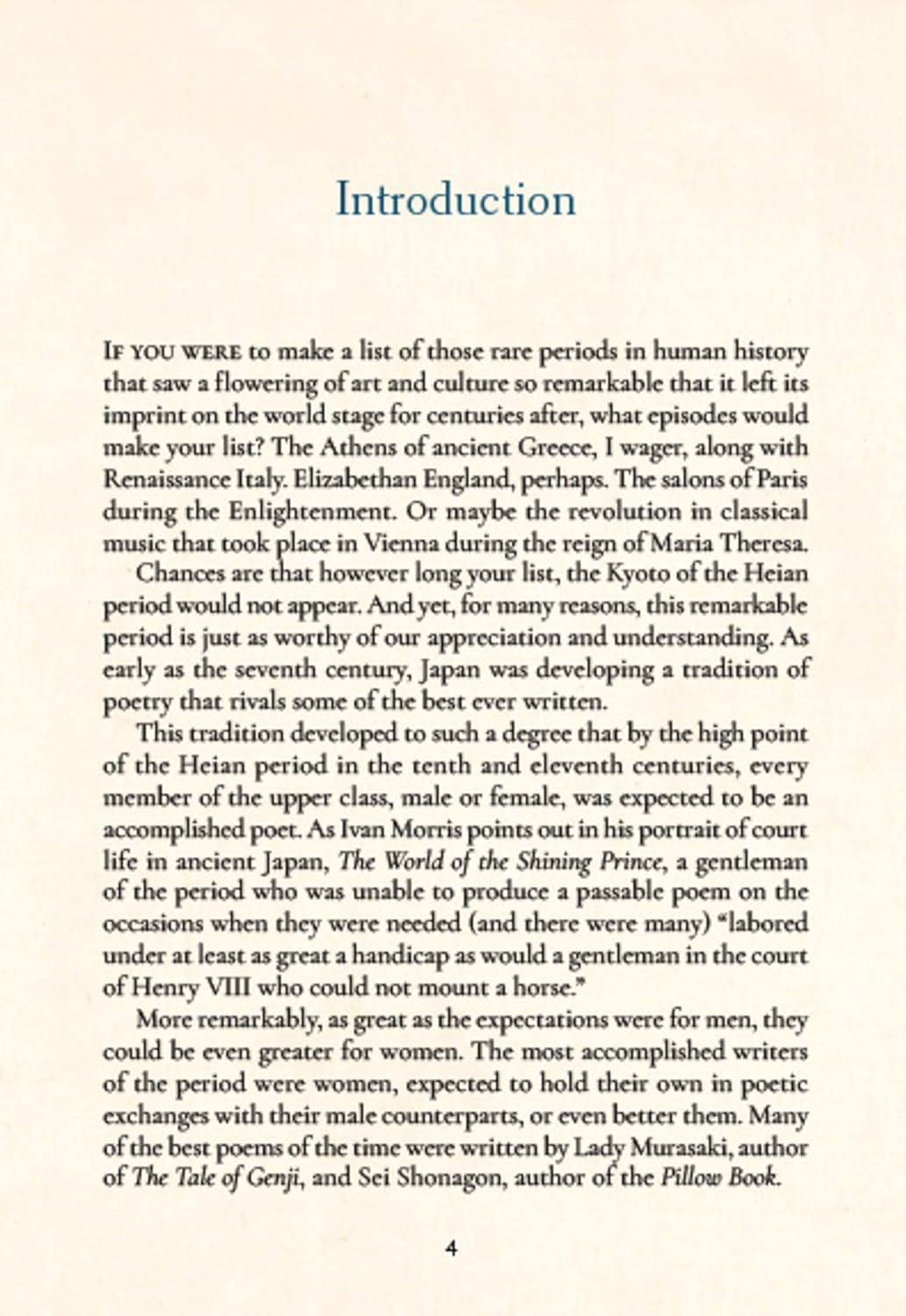 One Hundred Poems from Old Japan