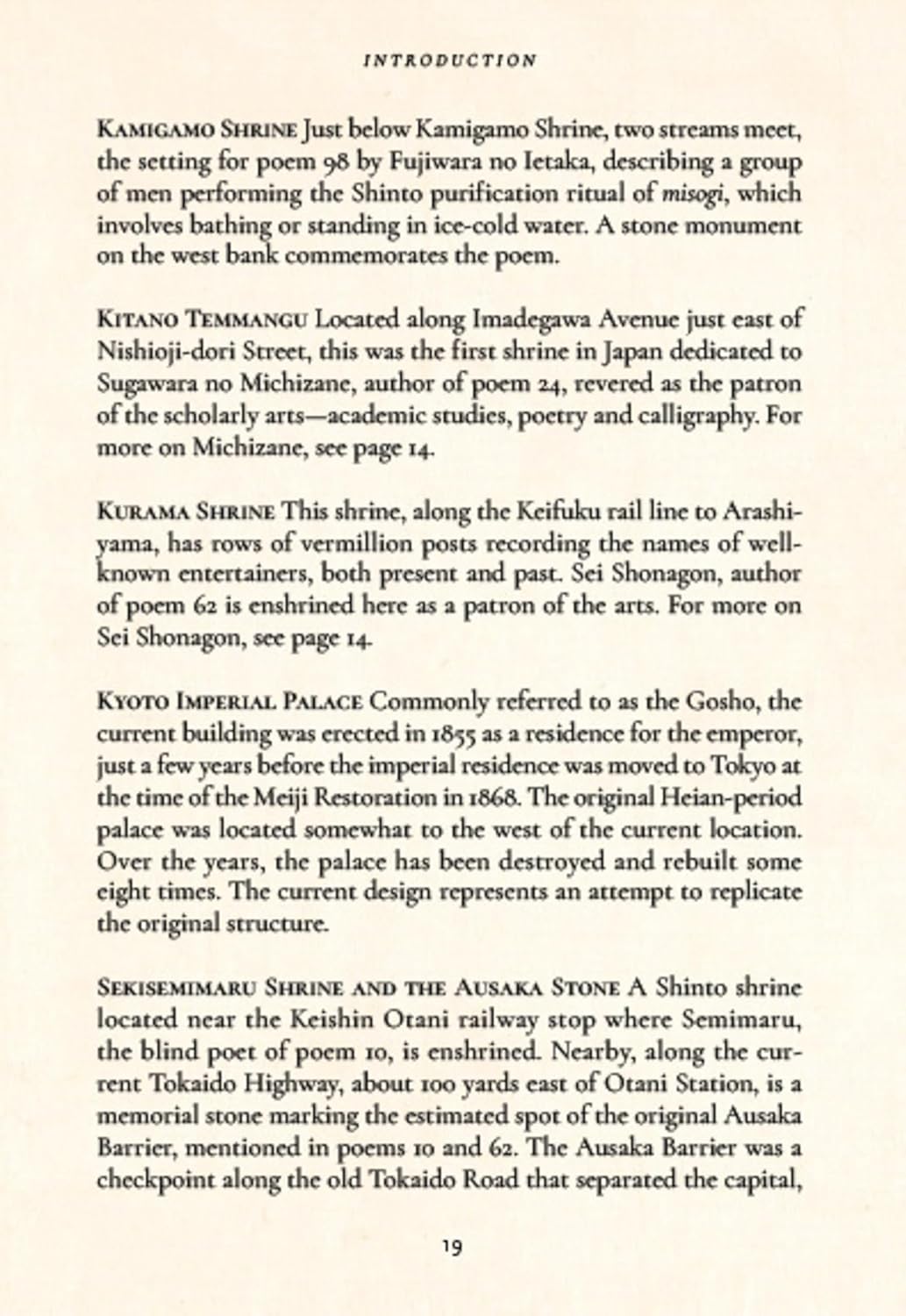 One Hundred Poems from Old Japan