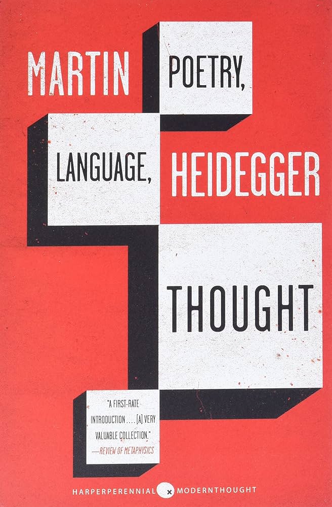 Poetry, Language, Thought