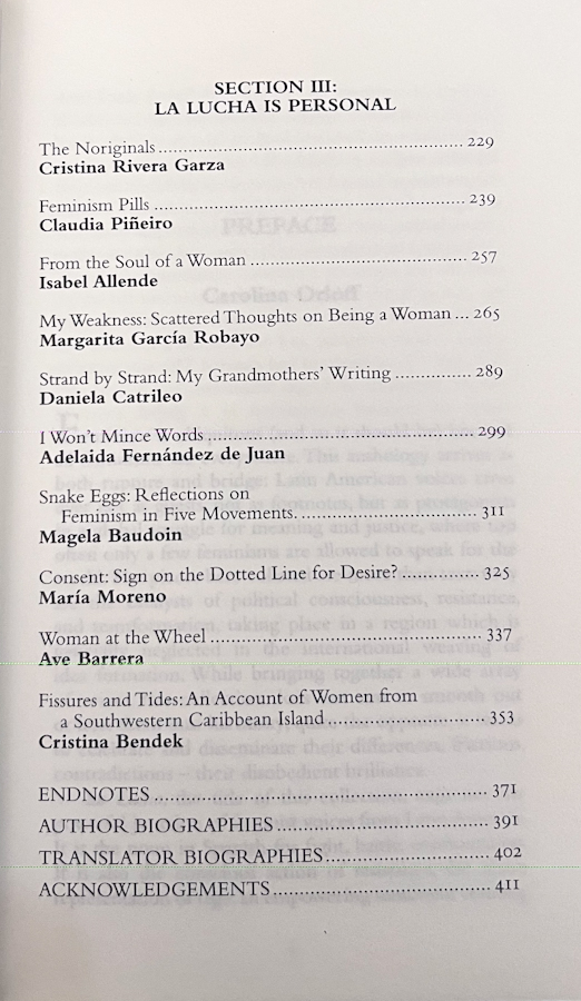 La Lucha: Latin American Feminism Today