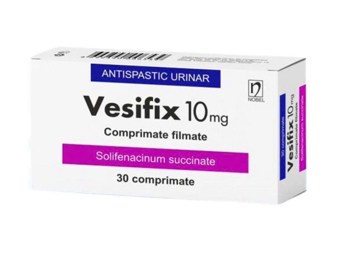 VESIFIX 10 (Solifenancin succinat 10mg)