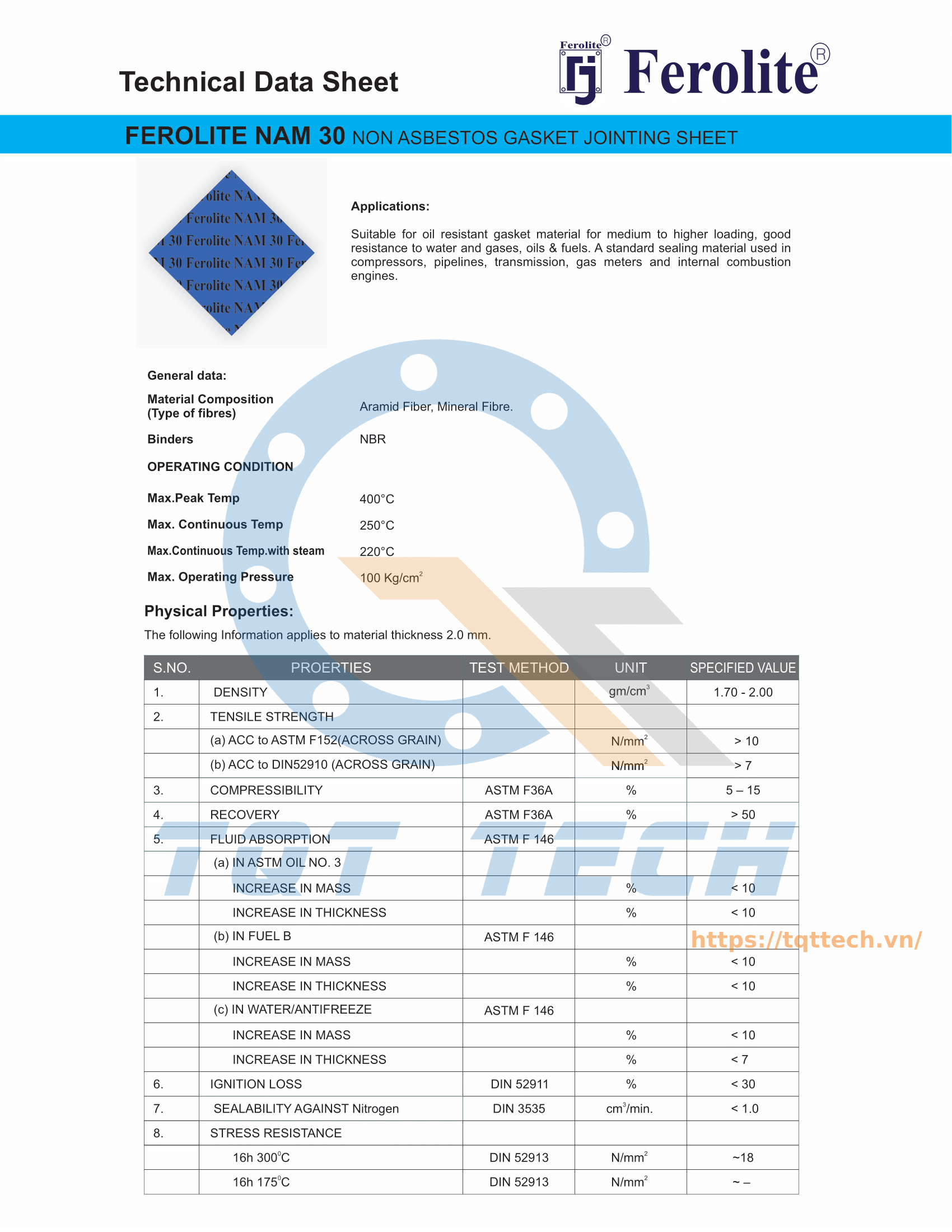 Catalogue NAM 30-1