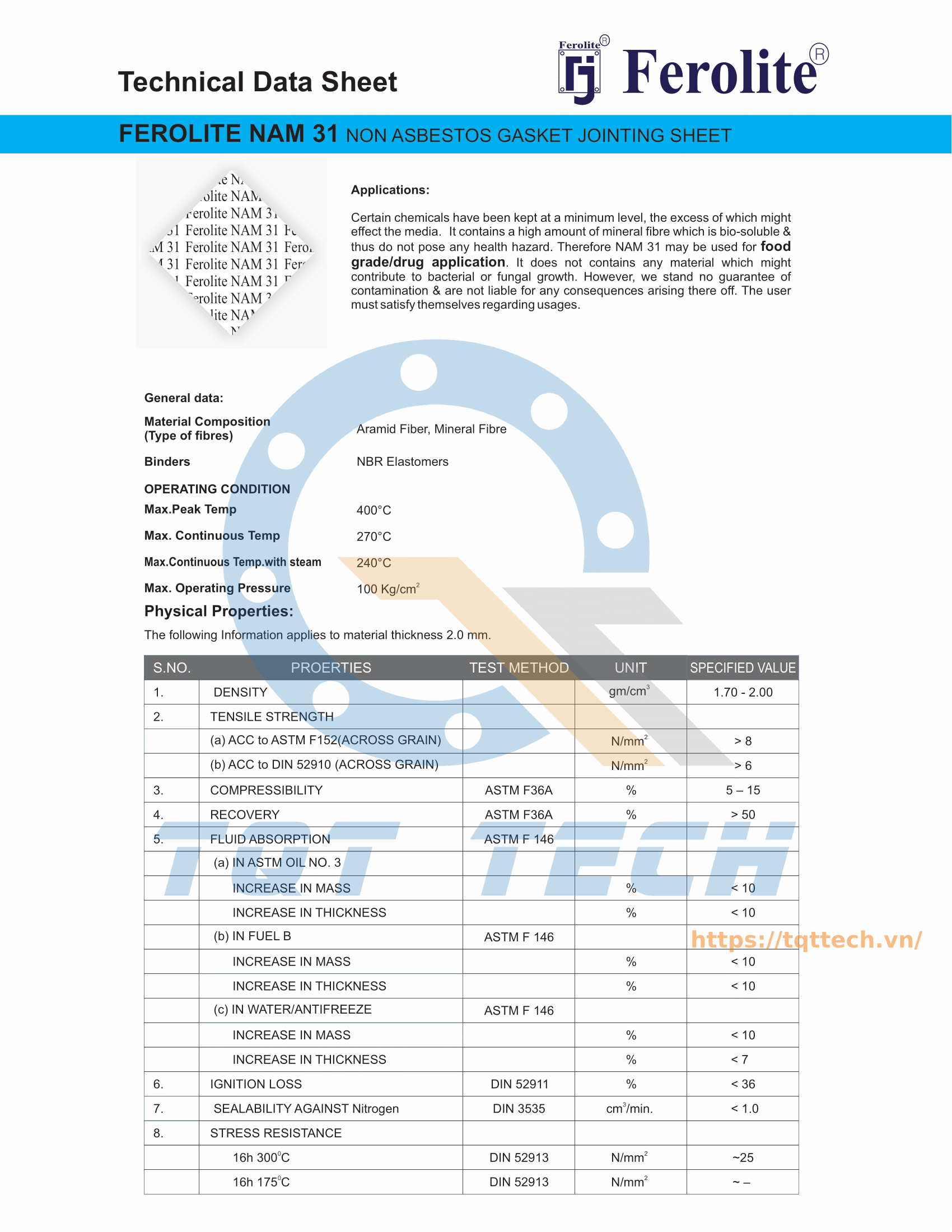 Catalogue NAM 31-1