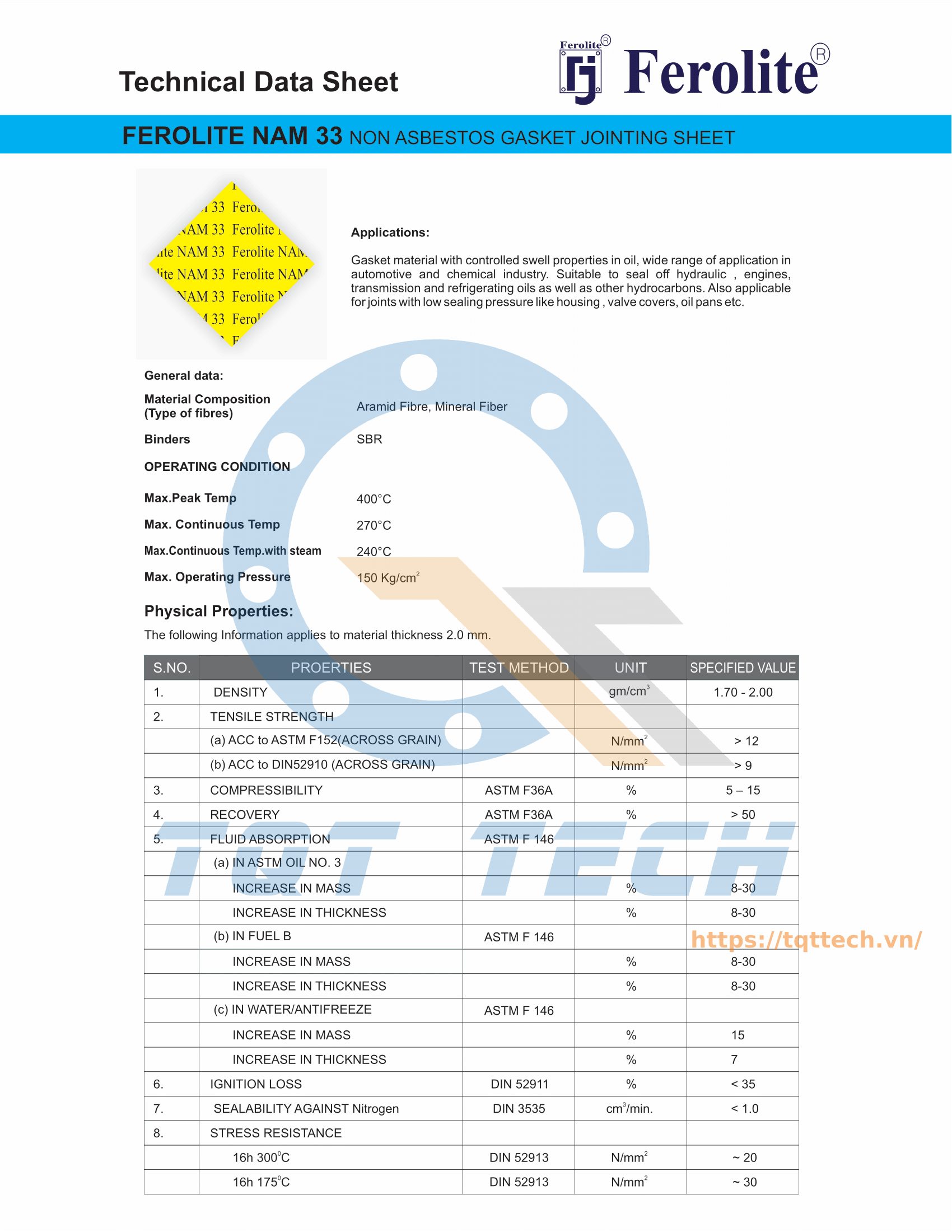 Catalogue NAM 33-1