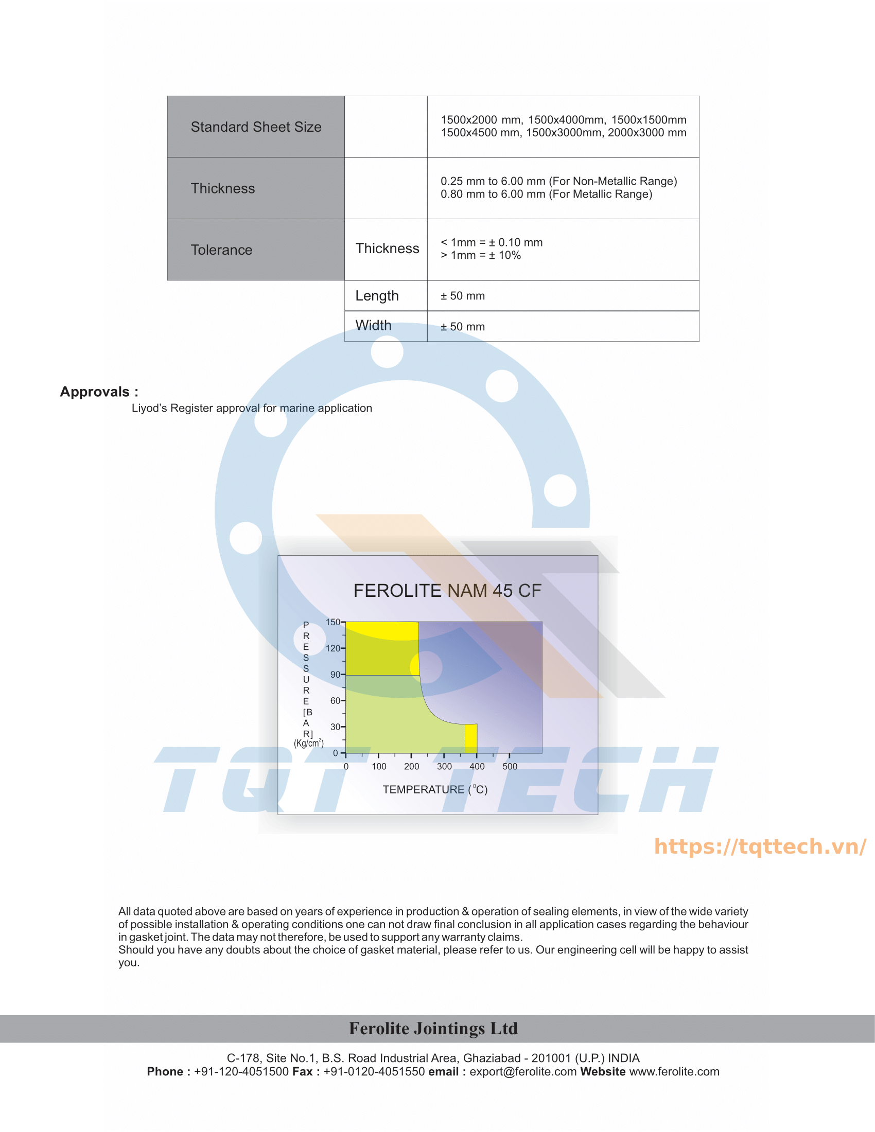 Catalogue NAM 45CF-2