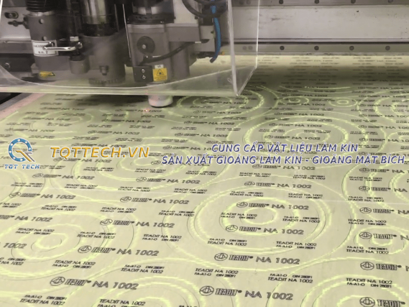 sản xuất gioăng không amiang teadit na 1002