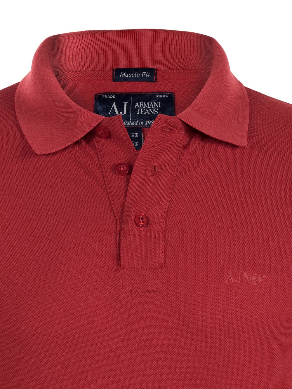 Gói 10 áo polo nam, màu Bordeaux - Armani Jeans - Nhập khẩu chính hãng từ  Đức