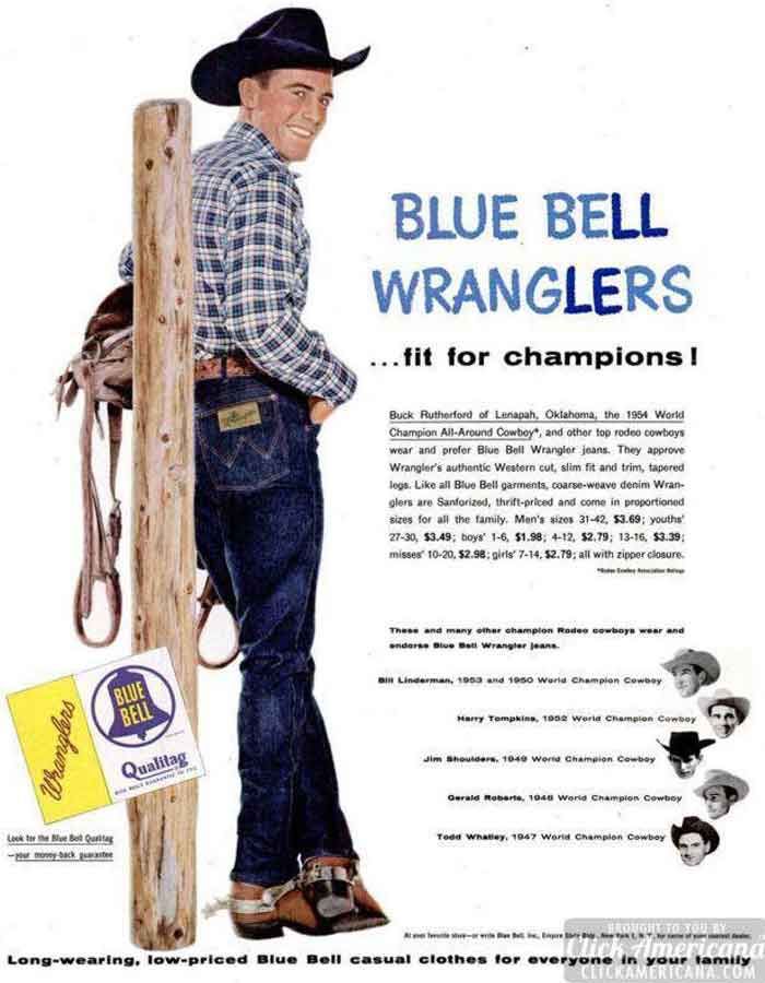 Lịch sử của Wrangler Jeans denimister