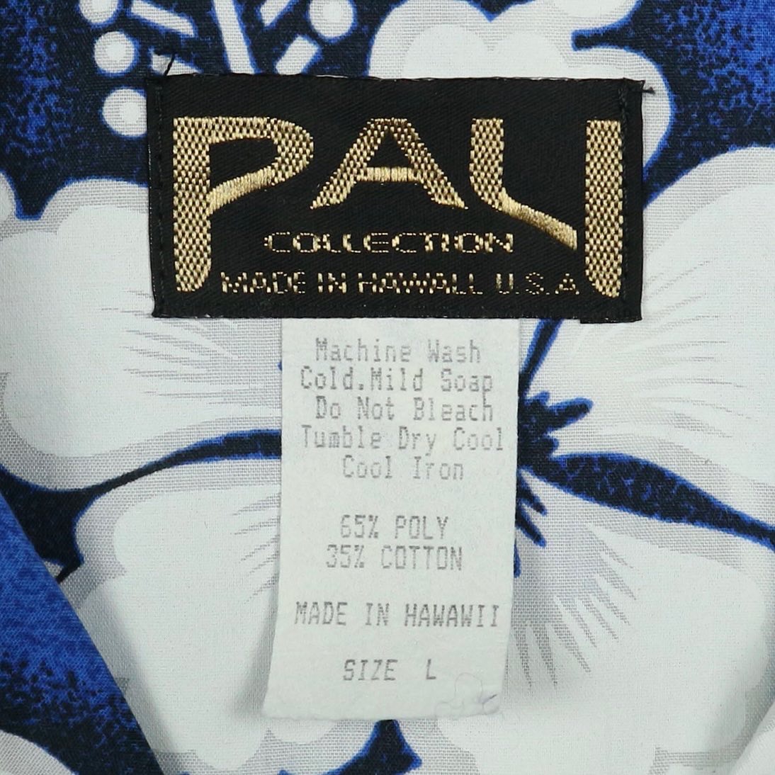 Pali Hawaiian Shirt Size L