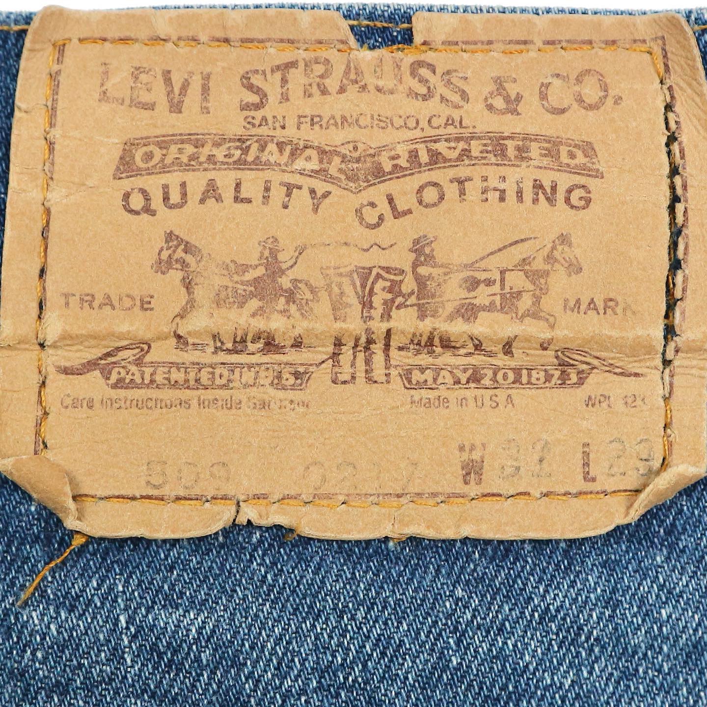 80s Levi’s 509 USA Jeans Size 28
