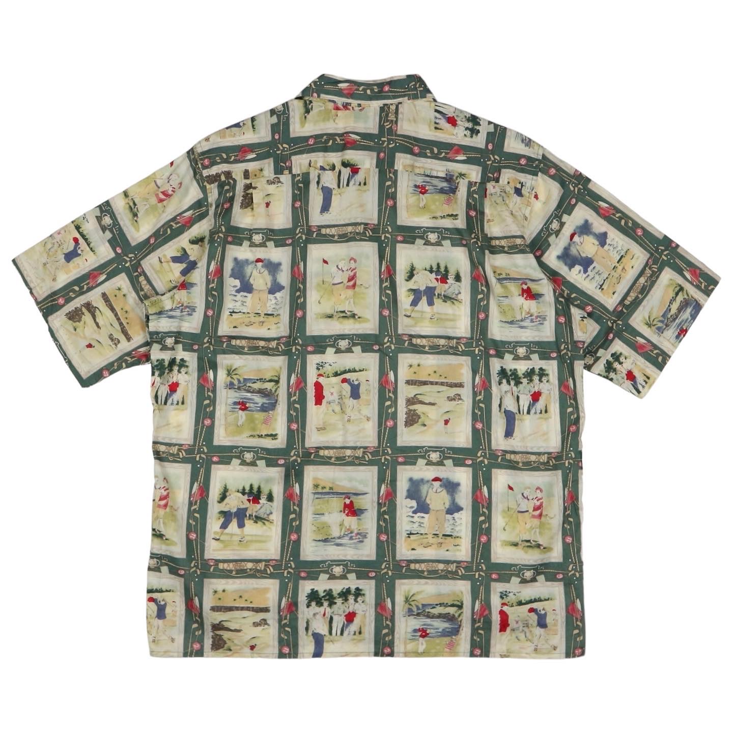 Reyn Spooner Hawaiian Shirt Size L