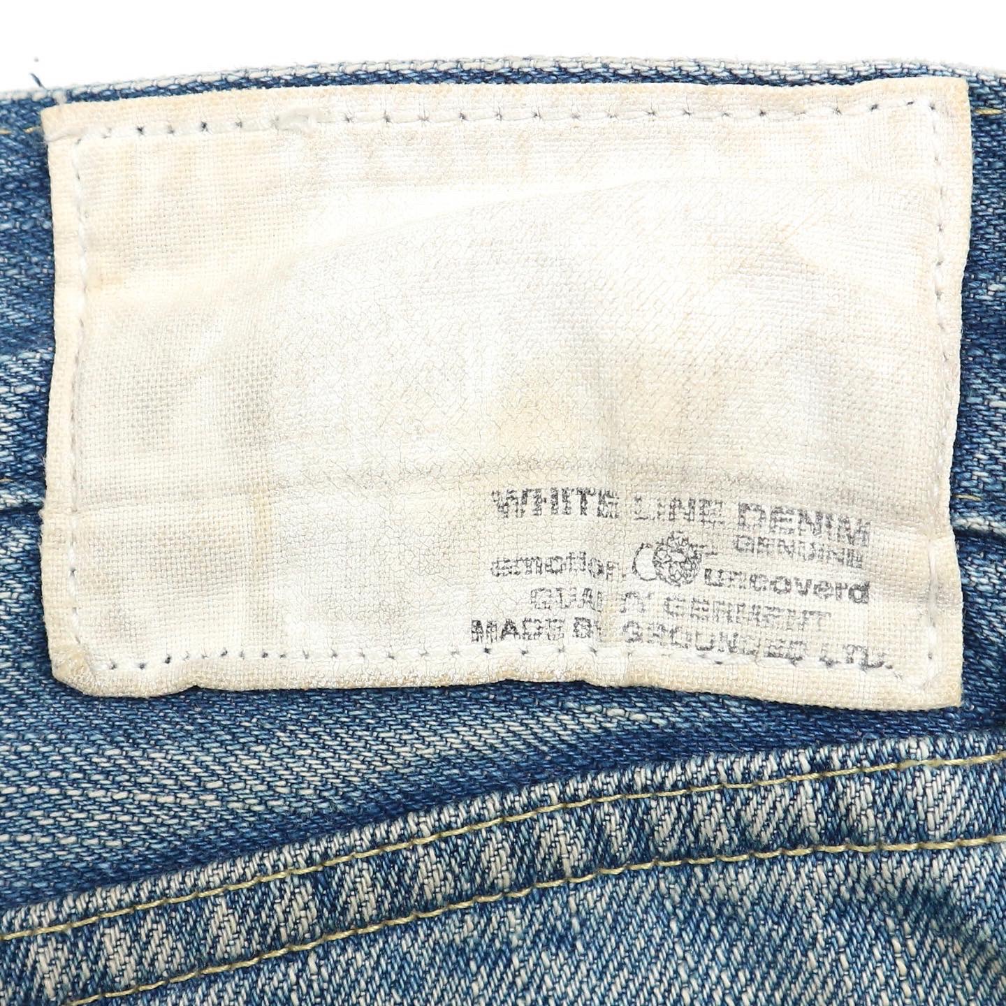 White Line Japan Selvedge Denim Jeans Size 34