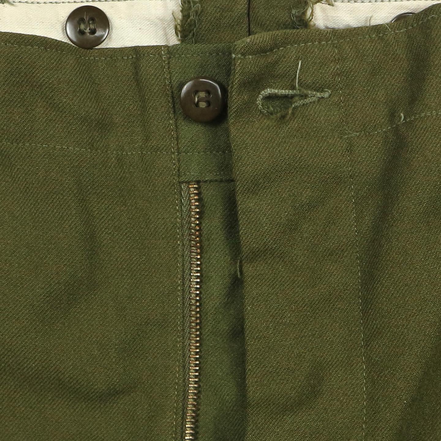 Vintage U.S. Army M-51 Wool Field Trousers Size 33