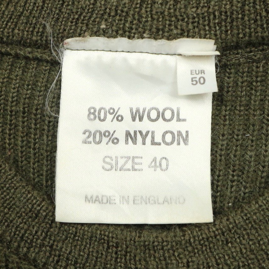 German Army Wool Combat Sweater Size L