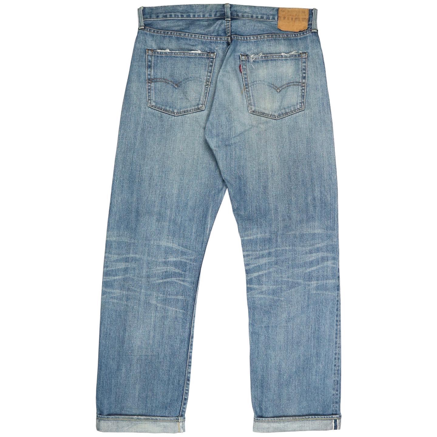 LEVI’S VINTAGE CLOTHING 1971 501 Selvedge Denim Jeans Size 34