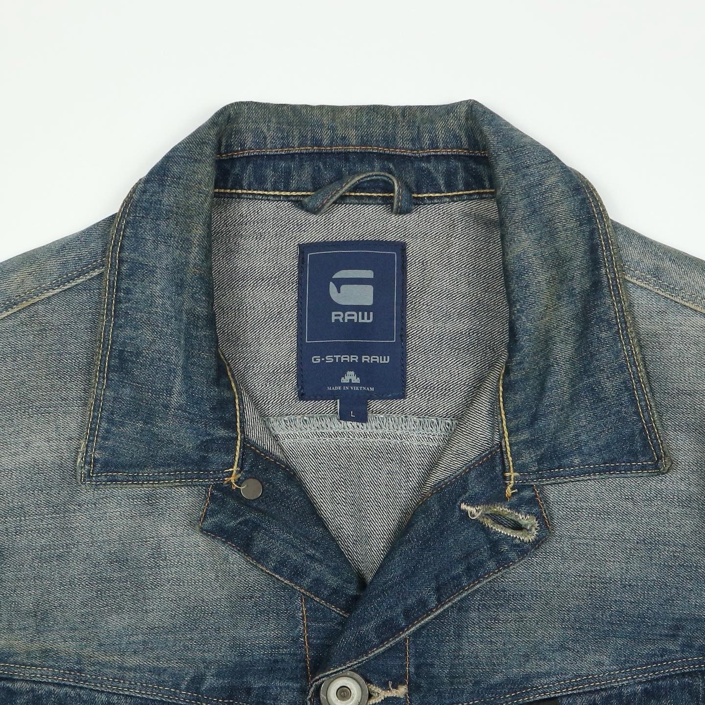 G-Star Raw Trucker Denim Jacket Size M