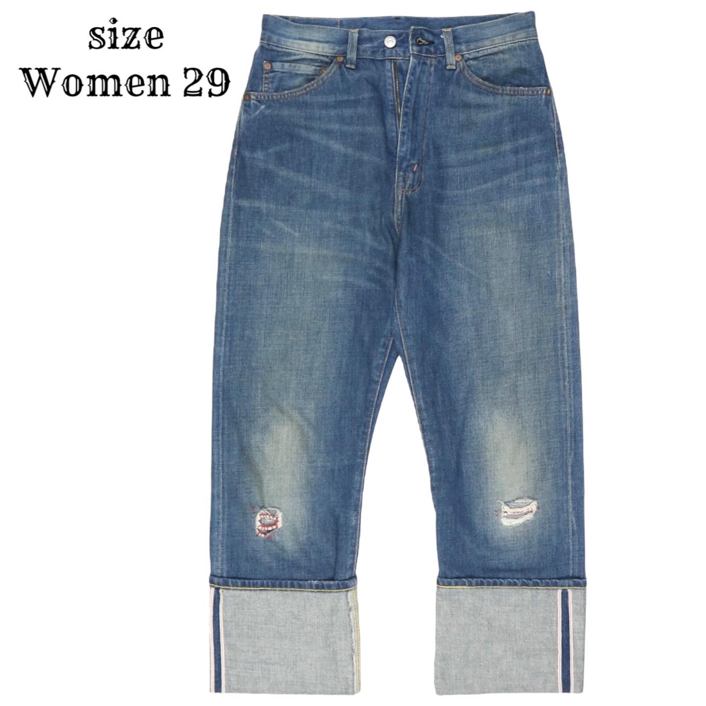 LEVI’S VINTAGE CLOTHING 701 Women Selvedge Jeans Size 29