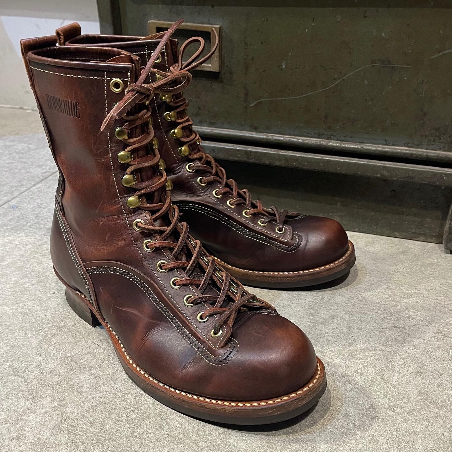 Cushman Logger Boots Size 9D