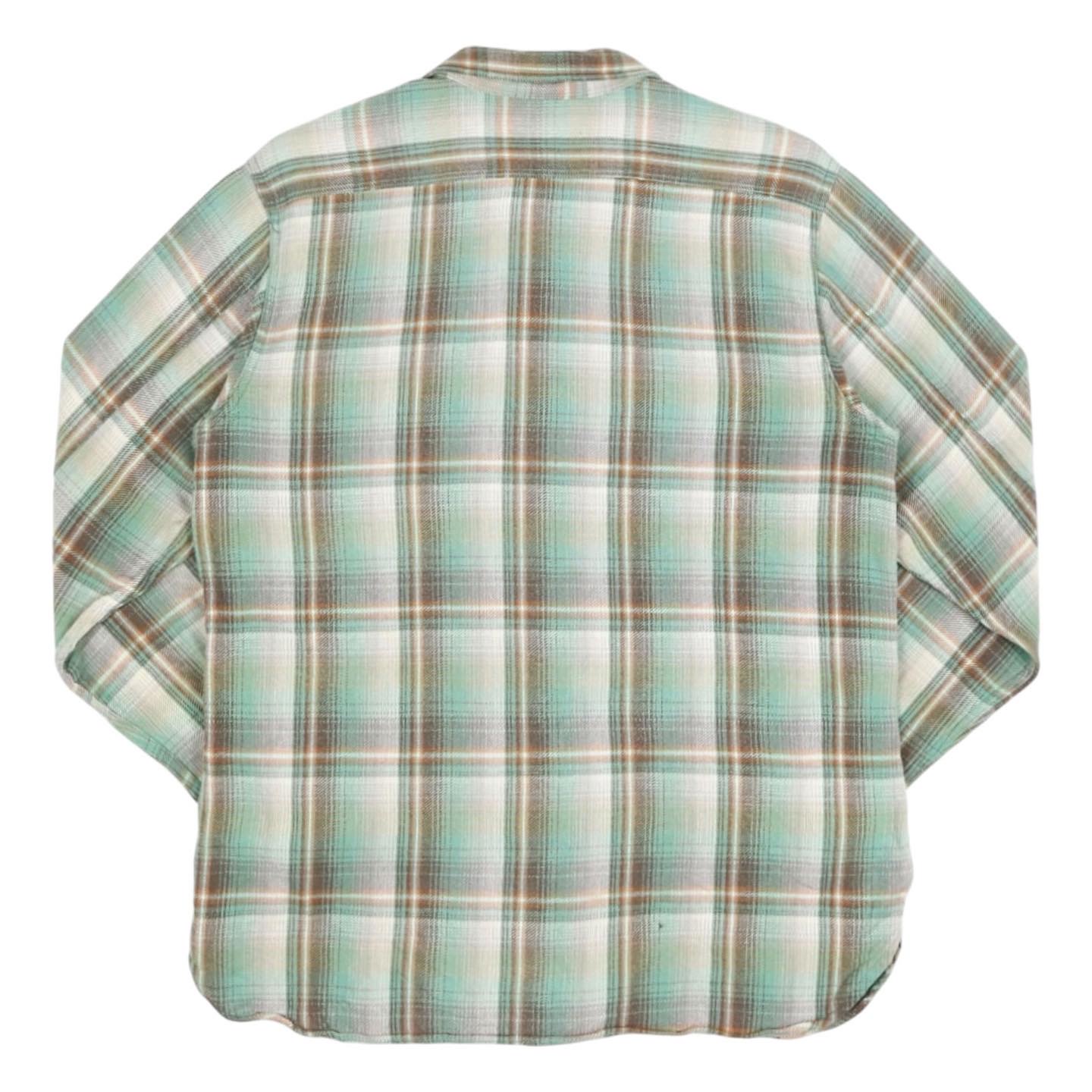 Beams Heavy Flannel Work Shirt Size M