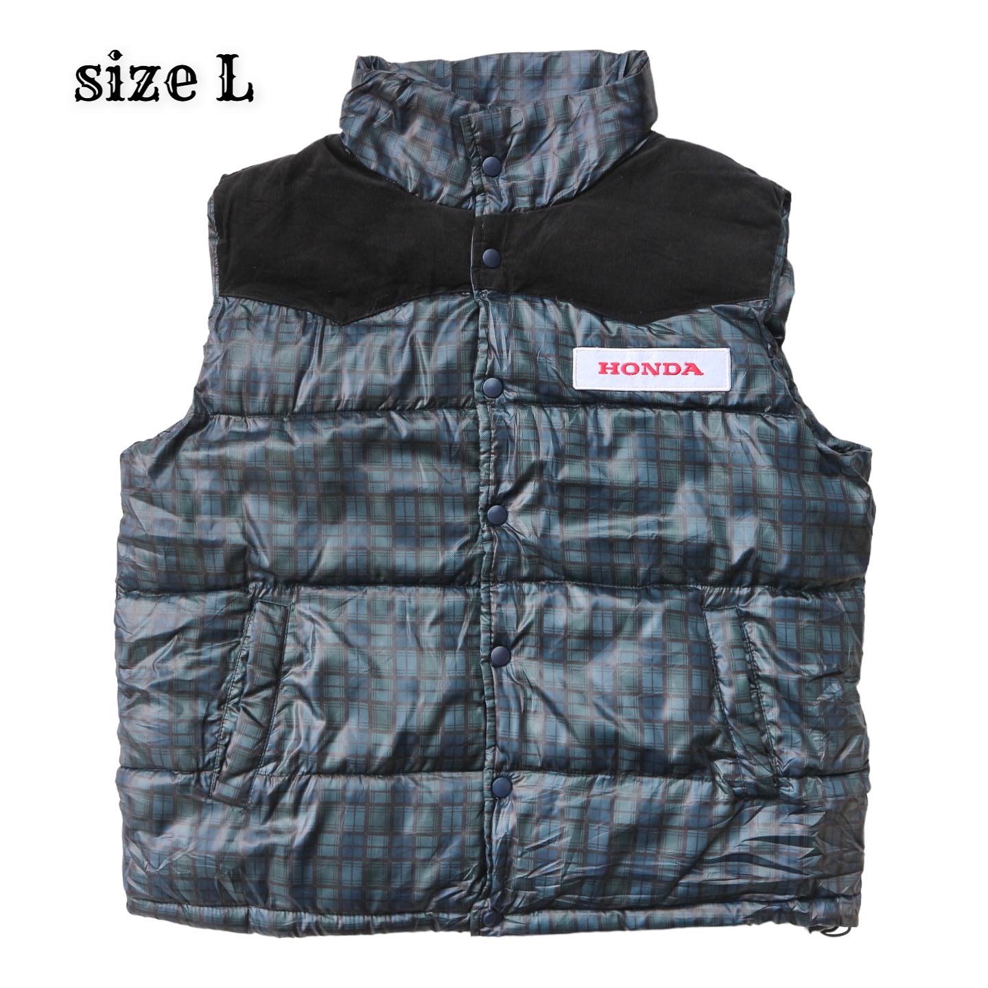 Honda Merch Outdoor Down Vest Size L