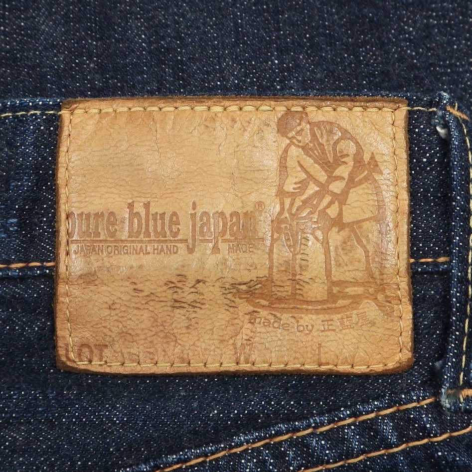 Pure Blue Japan Selvedge Denim Jeans Size 33