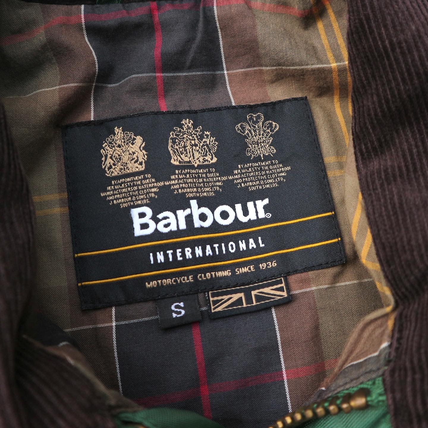 Barbour Motorcycle Jacket Size M