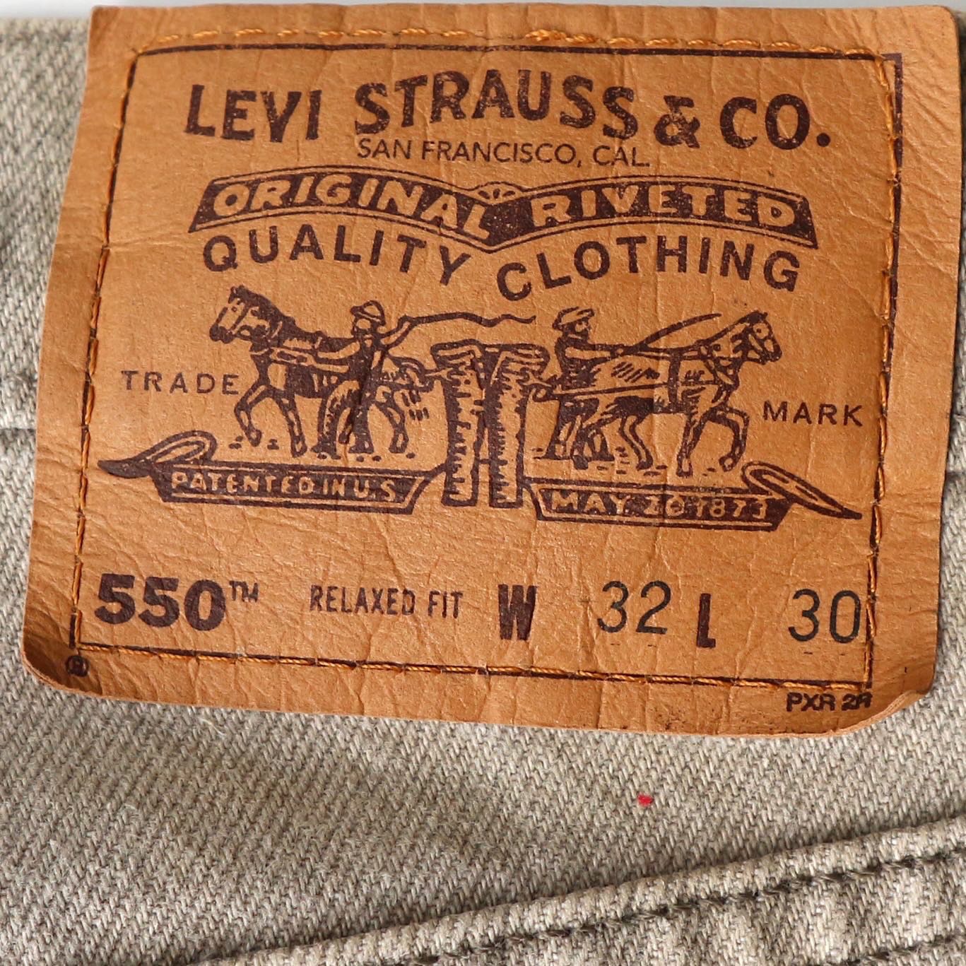 90s Levi's 550 Denim Jeans Size 32 denimister