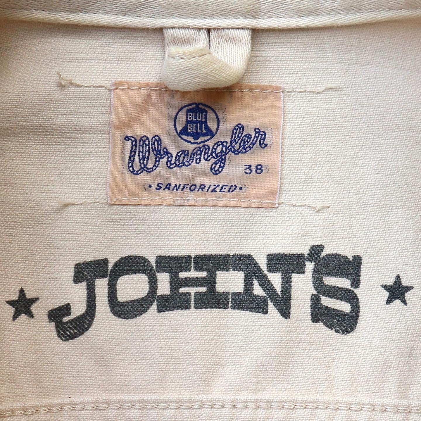 Wrangler x John’s Clothing Tokyo Model 33MJZ Jacket Size M