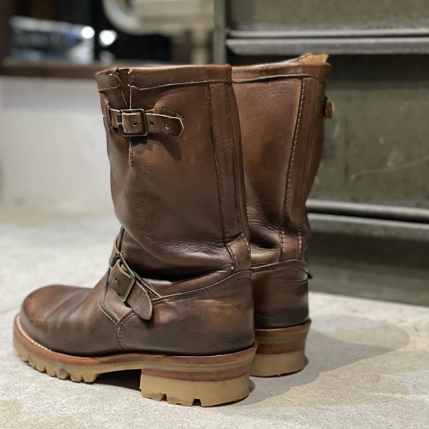 Vintage 80-90s Chippewa Engineer Boots Size 8.5D