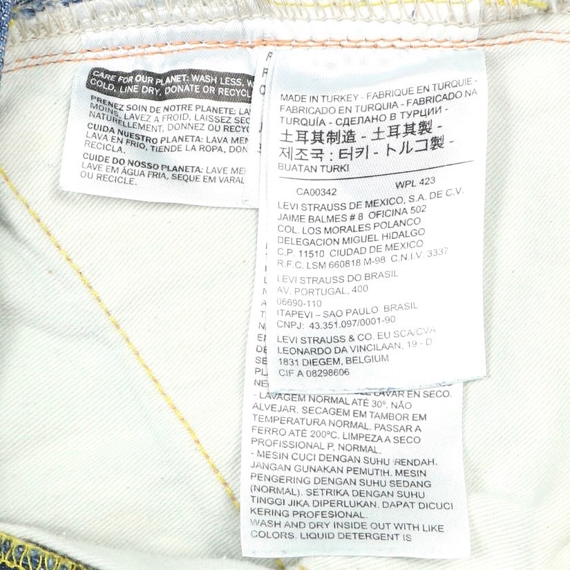 LEVI’S VINTAGE CLOTHING 701 Women Selvedge Jeans Size 25